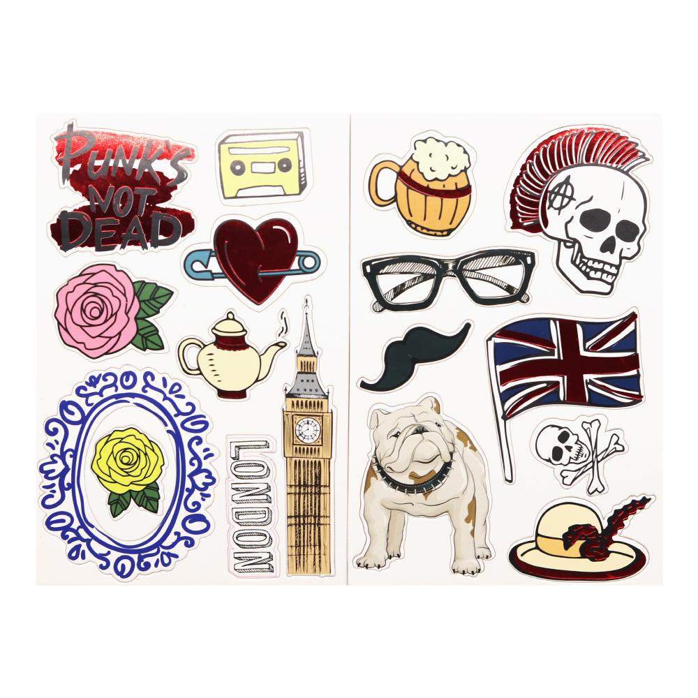 Punk London Paper Diecuts