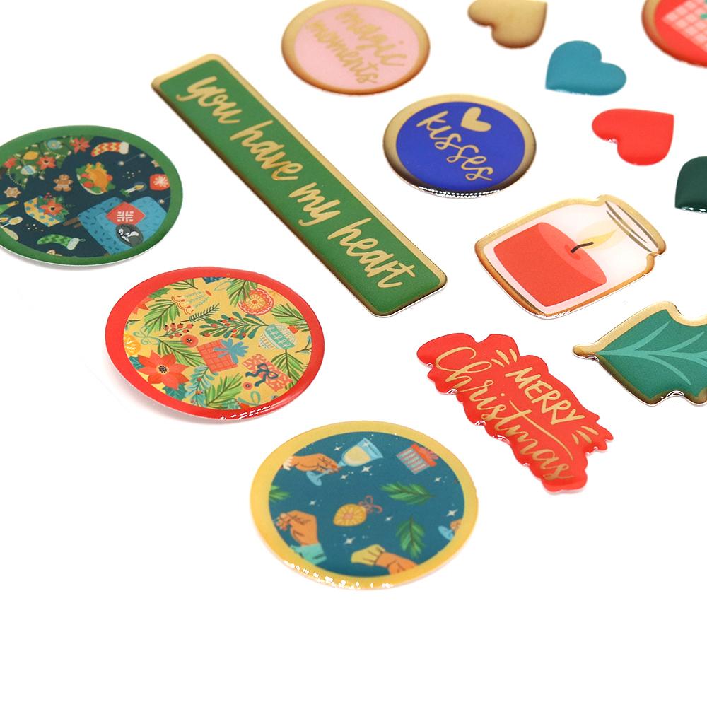 Magic Time Epoxy Stickers