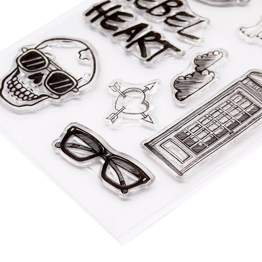 Punk London Clear Stamps
