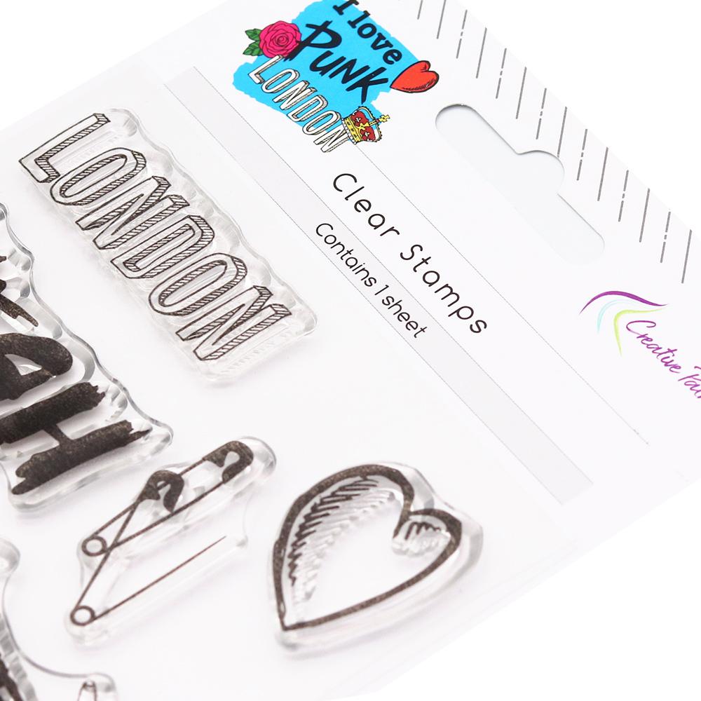 Punk London Clear Stamps