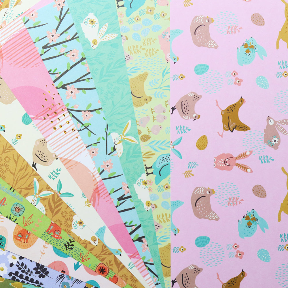 Easter Spring Decorative Paper Collection