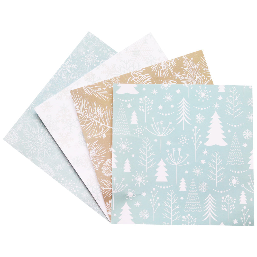 Noel Christmas Paper Pack – 20 Sheets, 12x12, Acid-Free
