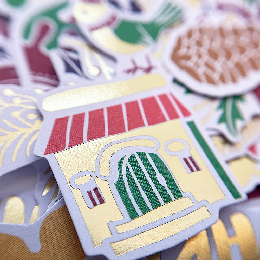 Paper Die Cuts Ephemera 188pcs - Noel