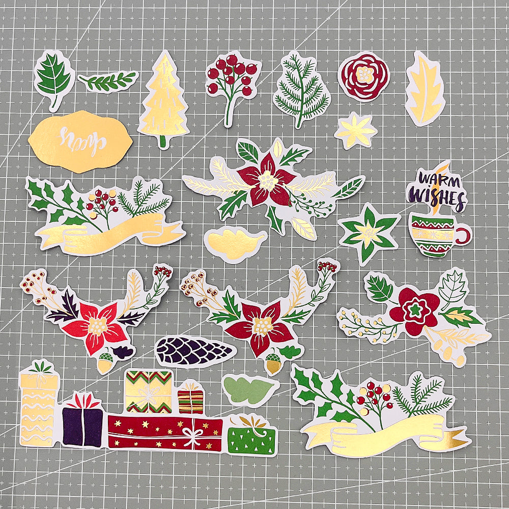 Paper Die Cuts Ephemera 188pcs - Noel