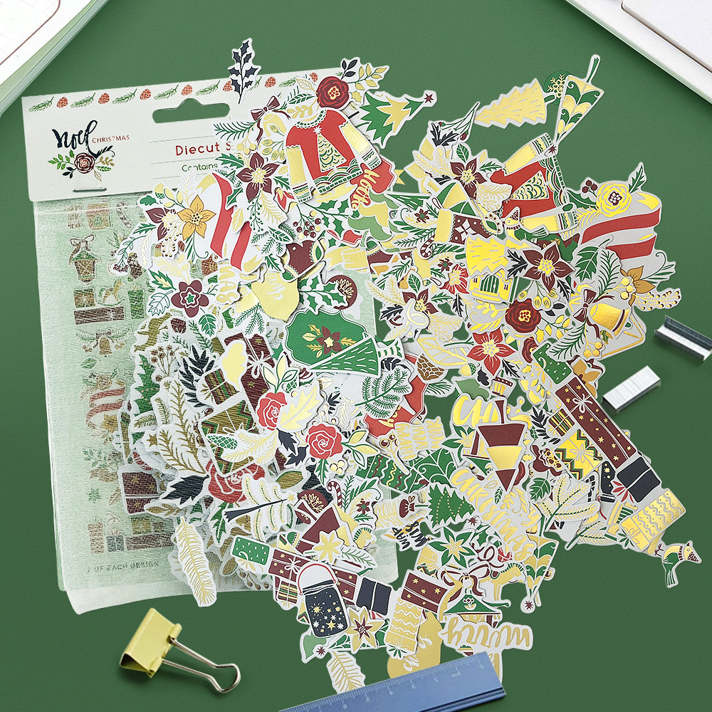 Paper Die Cuts Ephemera 188pcs - Noel