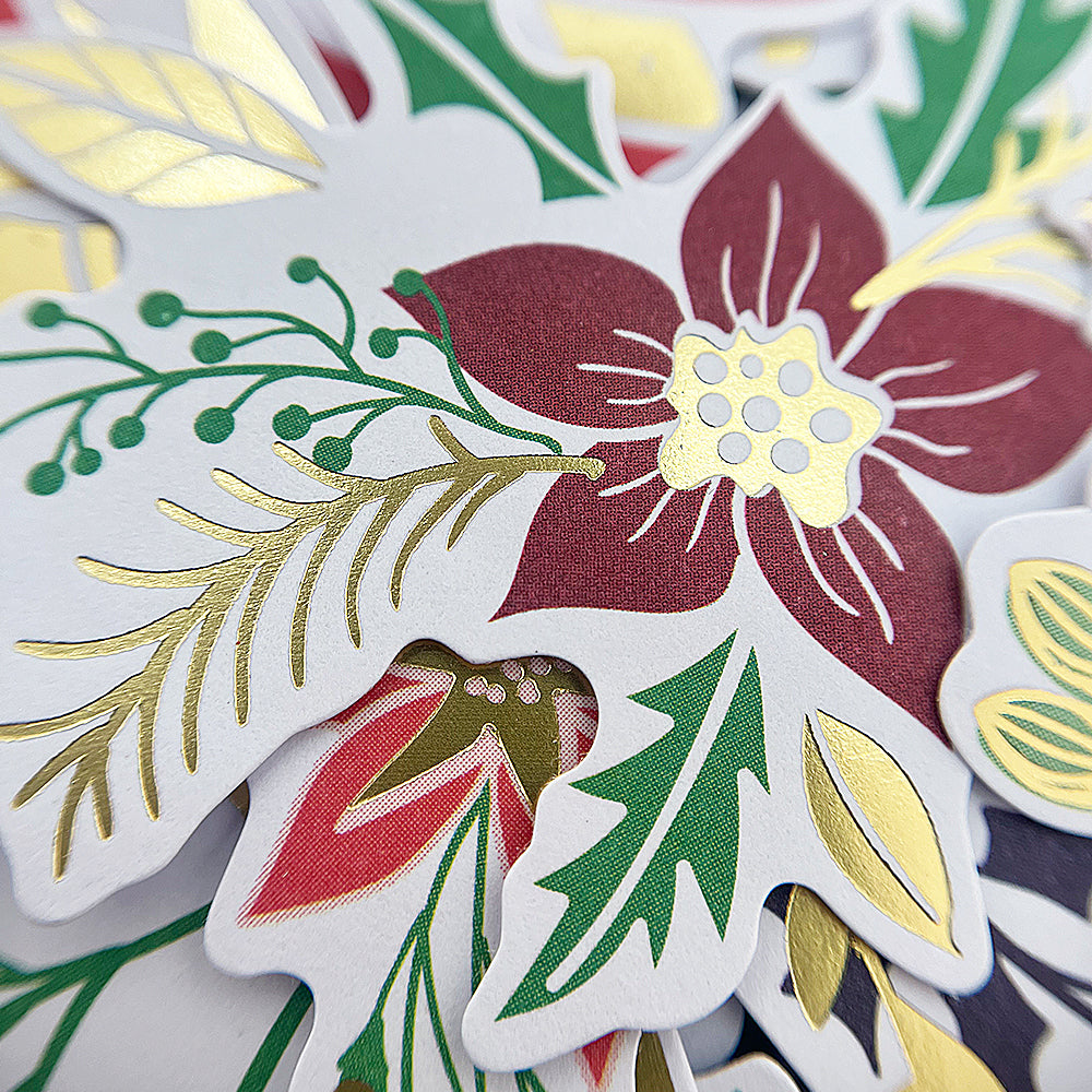 Paper Die Cuts Ephemera 188pcs - Noel
