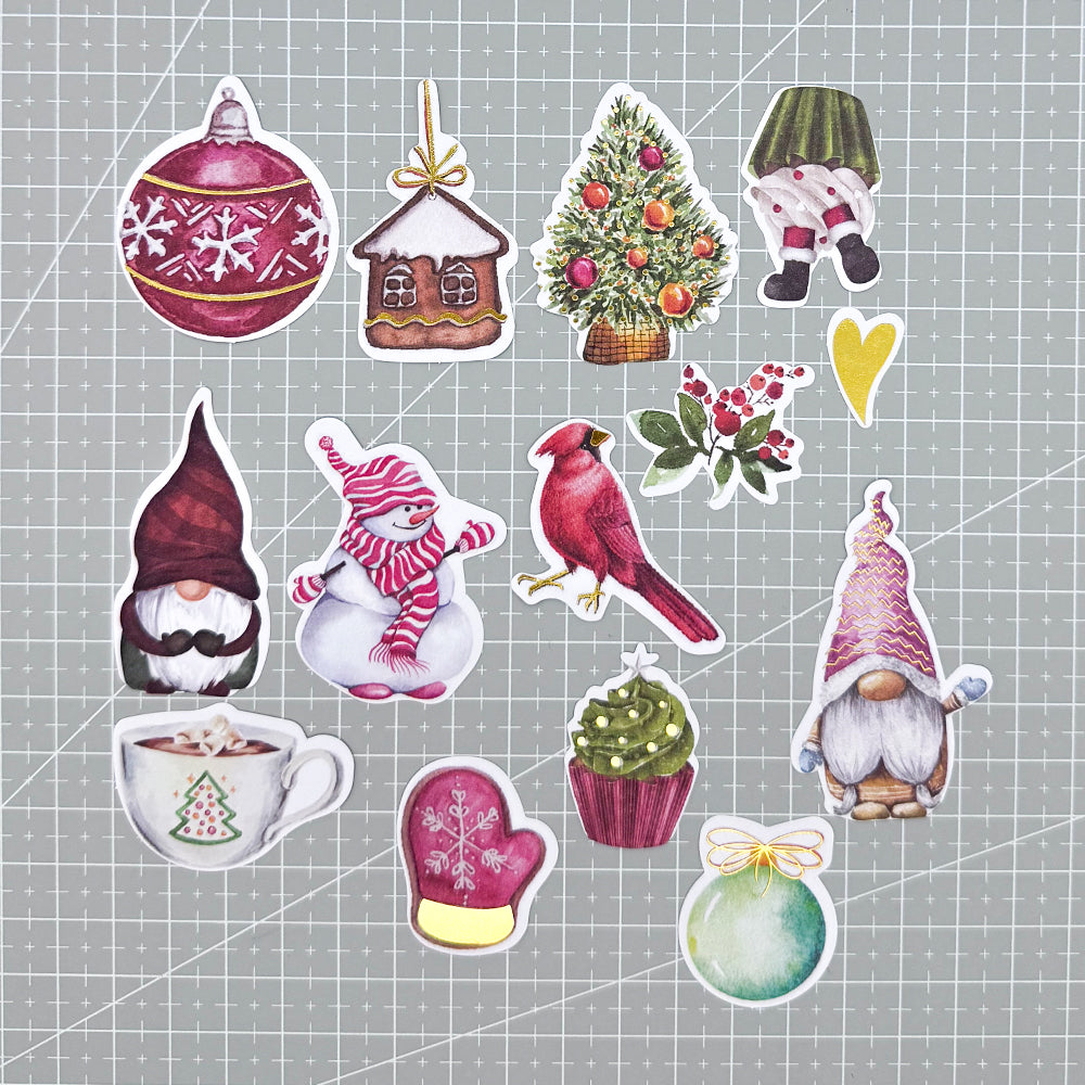 Paper Die Cuts Ephemera - Winter Wonderland