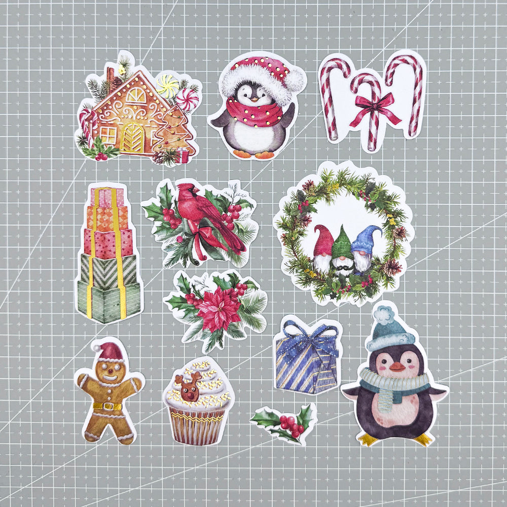 Paper Die Cuts Ephemera - Winter Wonderland