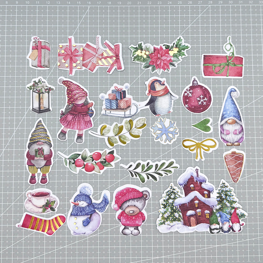 Paper Die Cuts Ephemera - Winter Wonderland
