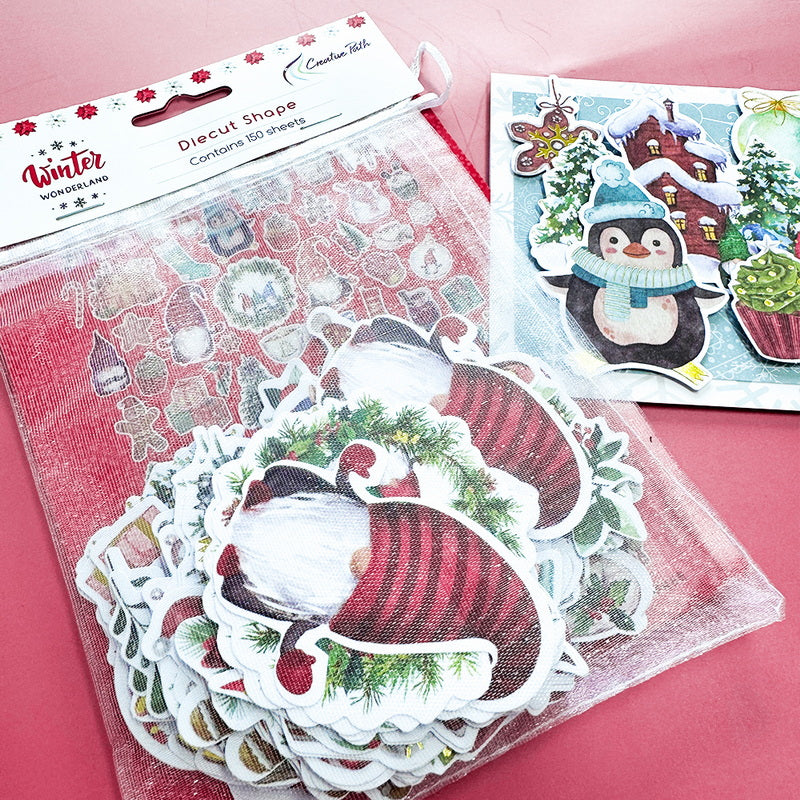 Paper Die Cuts Ephemera - Winter Wonderland