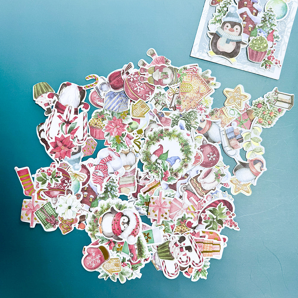 Paper Die Cuts Ephemera - Winter Wonderland