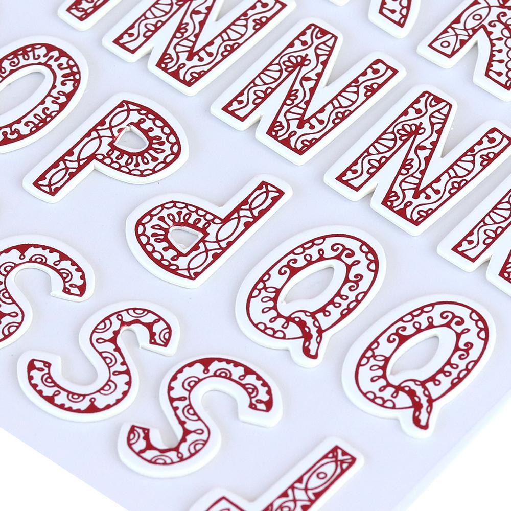 Punk London Chipboard Foil Alphabet Pack