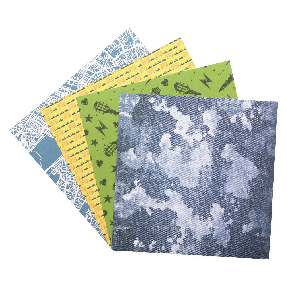 Punk London Pattern Paper Pack 6x6" Double Sided